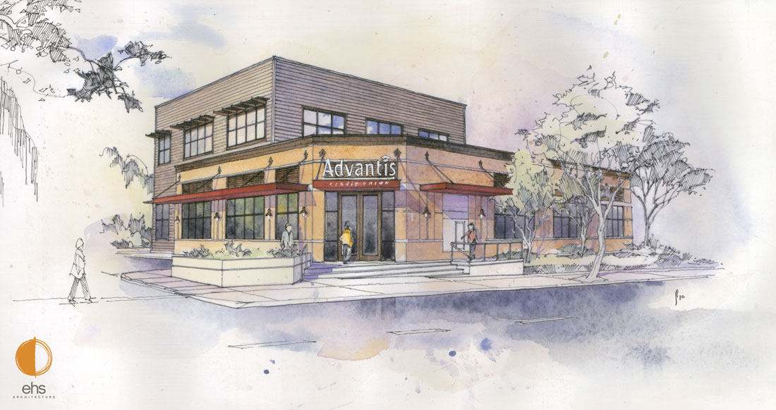 EHS, Credit Union Illustration by Scott Clark