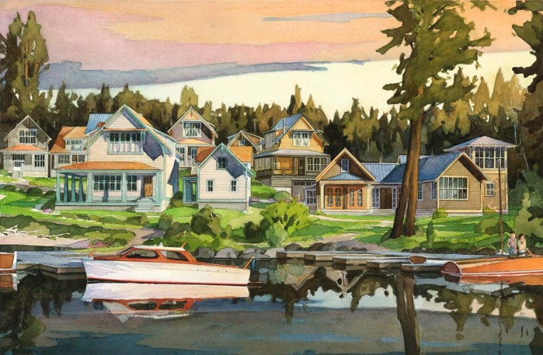 Landing at Somers Bay